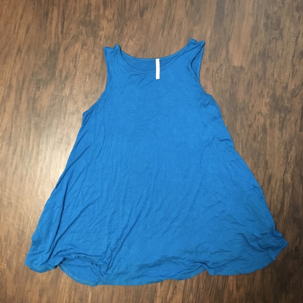 Blue Sleeveless Tunic
